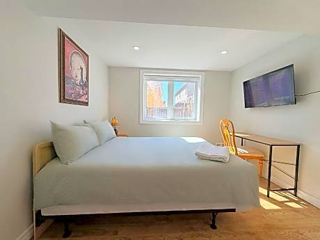 Queen Room with Shared Bathroom