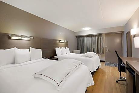 Premium Room with Two Double Beds Smoke Free (Upgraded Bedding & Snack)