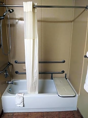 King Room with Roll-In Shower - Mobility/Hearing Accessible - Non-Smoking