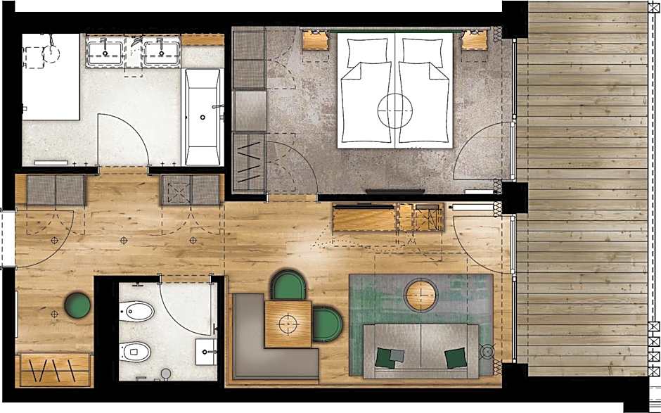Zdjęcie 1 z 9 — Suite, Balcony