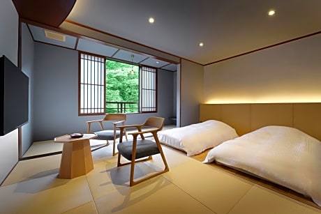 Deluxe Japanese-Style Room with Open Air Bath