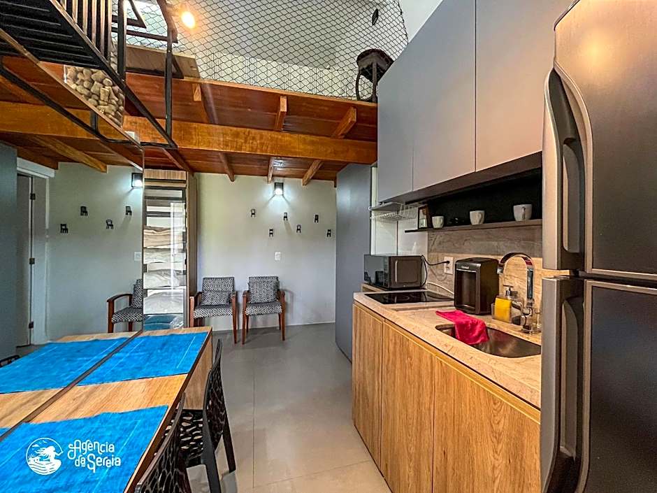 Loft a 300m da praia do Perequê