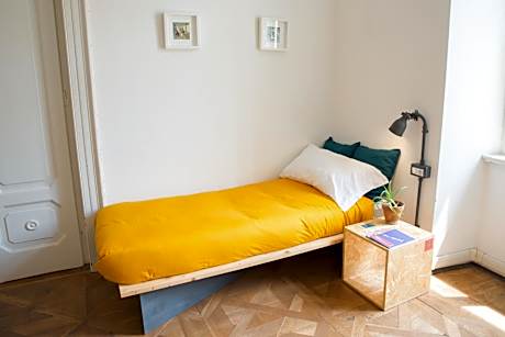 Single Bed in Female Dormitory Room