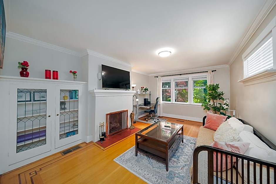 Charming Home Near UBC with Parking & Backyard