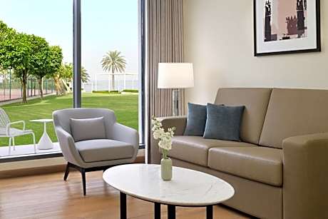 Family Room Sofa Bed Courtyard Access