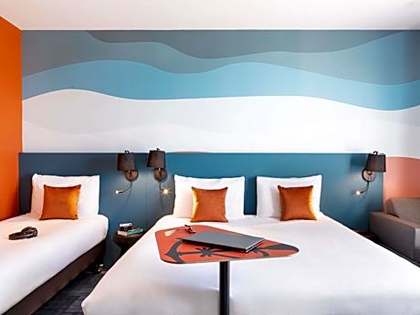 Premium Family Room with Three Single Beds or One Double Bed and One Single Bed