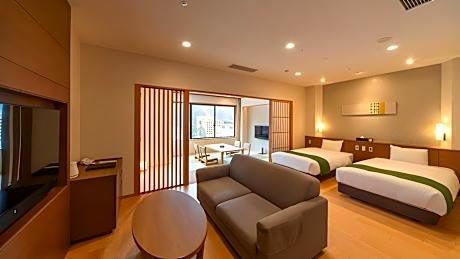 Asuka Annex Deluxe Town View Japanese-Western Style Room