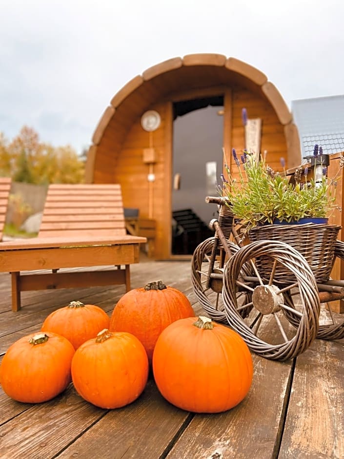 Dolina Bella - ogrzewany domek z balią, sauną i kominkiem w sercu Kaszub