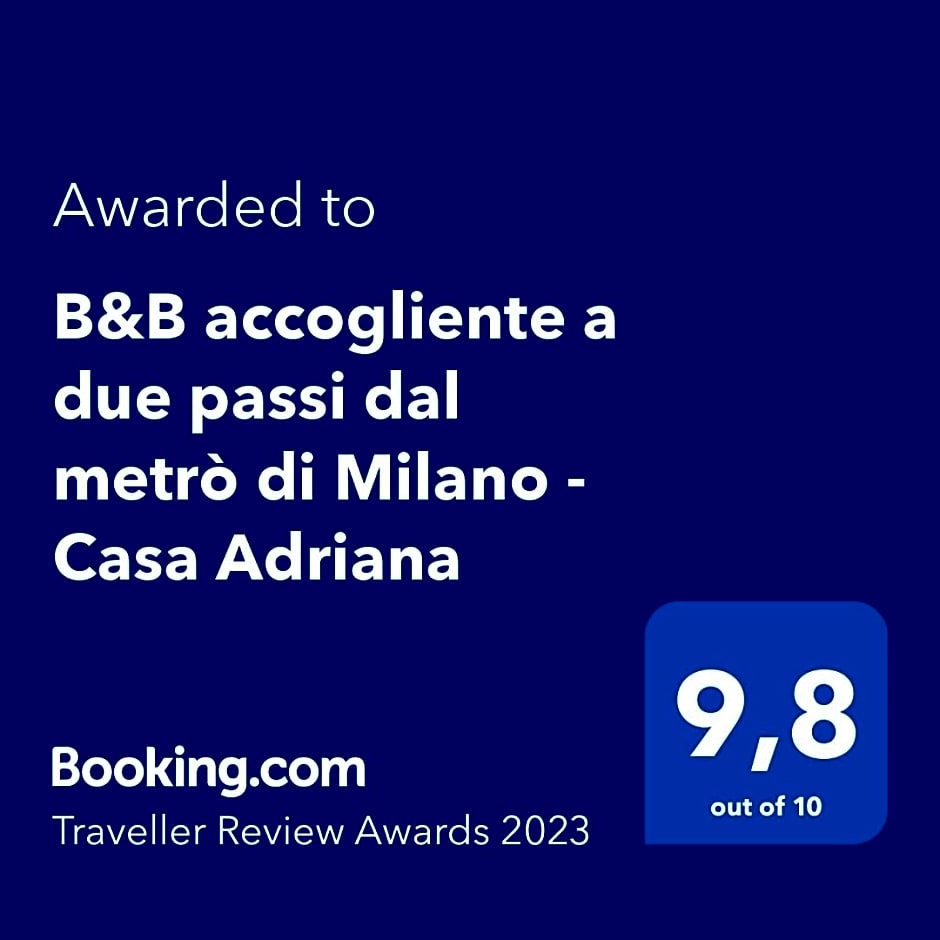 B&B accogliente a due passi dal metrò di Milano - Casa Adriana