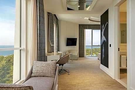 Executive Room, Larger Guest room, 1 King, Corner room