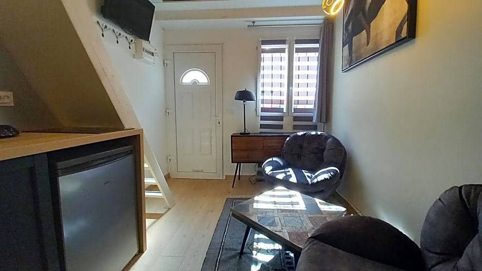 Studio avec mezzanine