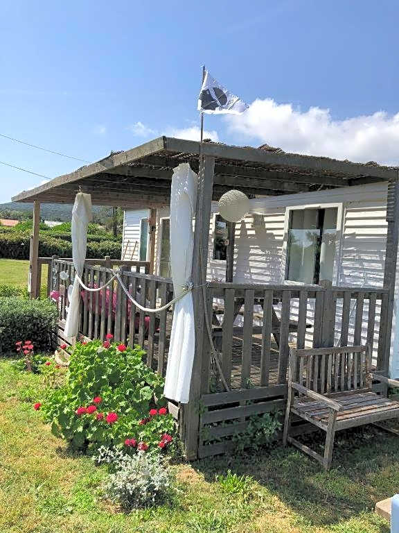 Mobil home climatisé, bord de mer Macinaggio