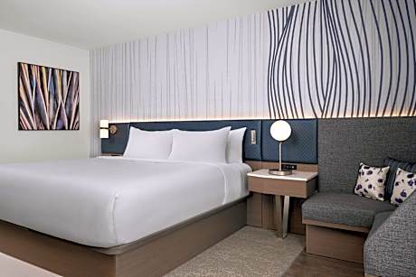 1 King Bed