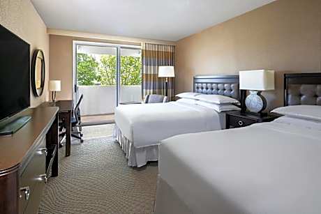 Guest room, 2 Double, Low Rise Bldg, Balcony