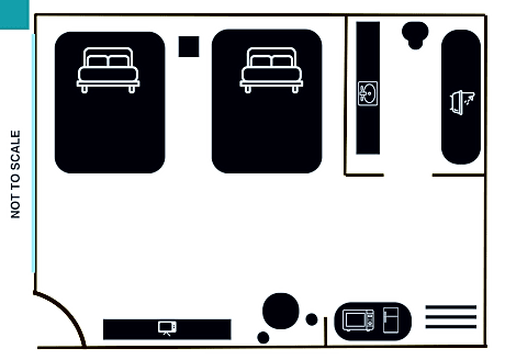 Deluxe 2 Bed Room