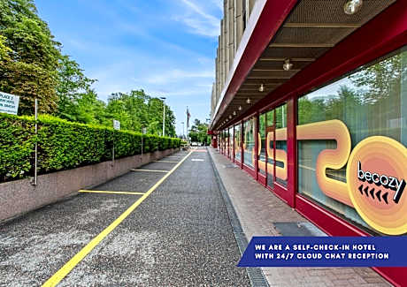 becozy Au Parc Retro Edition Self-Check-In Rooms & Studios Fribourg