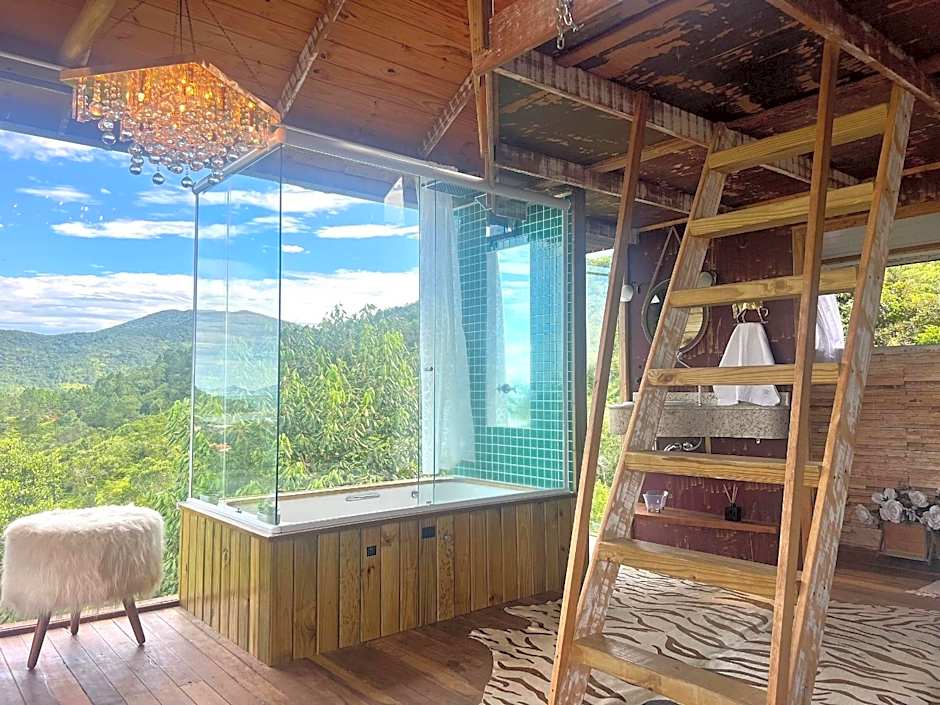 Vista incrível! Chalé com hidromassagem! FU01I