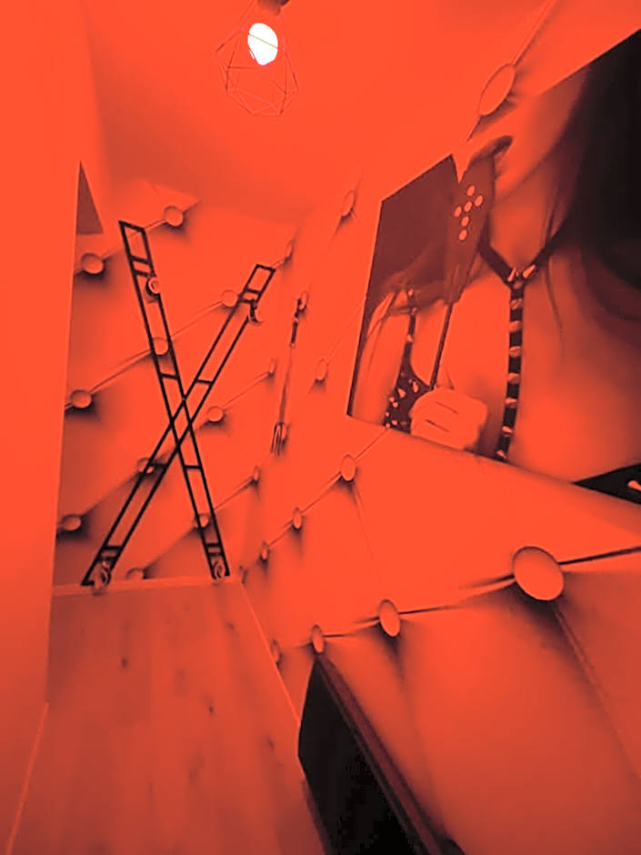 Redroom Loveroom Chambre Spa privative Insolite Thème 50 nuances de grey