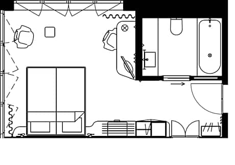 Deluxe Double Room with Bath