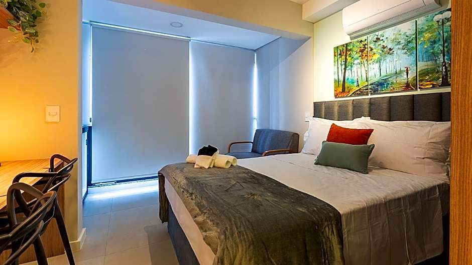 Studios modernos e completos ao lado da estação Vila Mariana