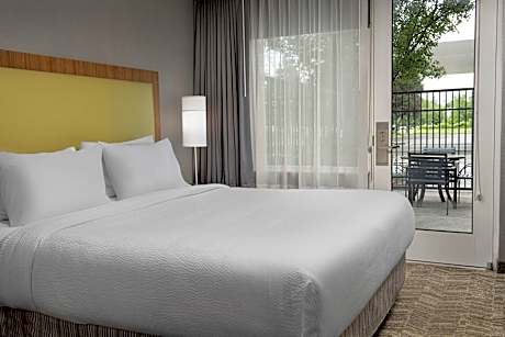 Suite with Patio, Suite, 1 King, Sofa bed