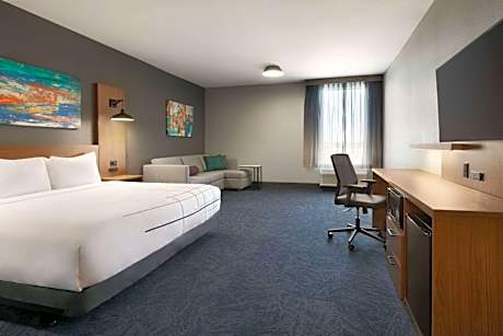 1 King Bed, Deluxe Mobility Accessible Room, Tub w/ Grab Bars , Non-Smoking