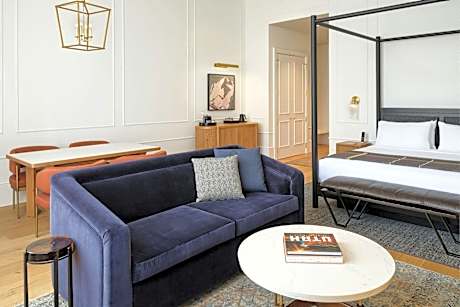 Historic, Suite, 1 King, Sofa Bed, Downtown View