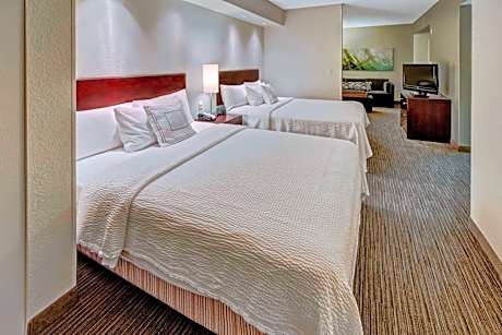 Queen Studio with Sofa Bed and Adapted Tub - Mobility and Hearing Accessible