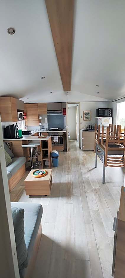 Mobil home camping la réserve Gastes