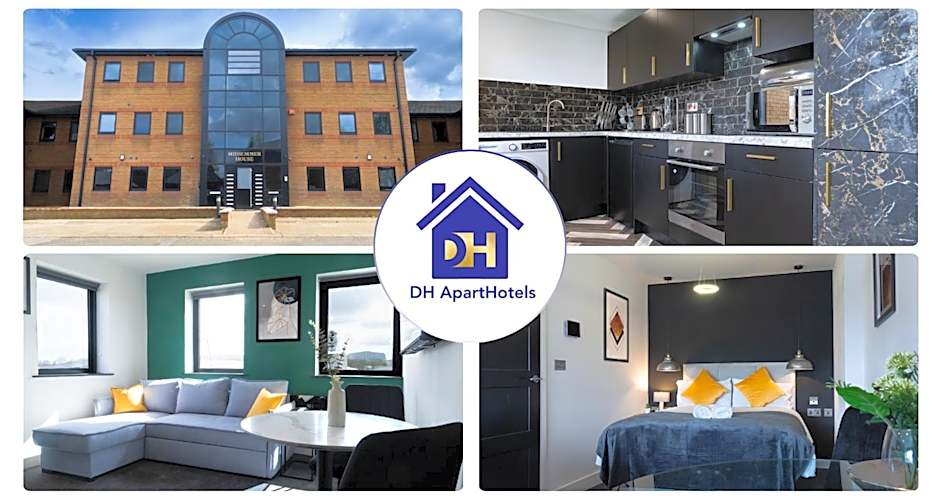 Studio & 1 Bedroom Apartments - PE1 - Contractor Friendly - Free Parking - Sofa Beds - Sky TV - Full Kitchen - Washer Dryer - WiFi