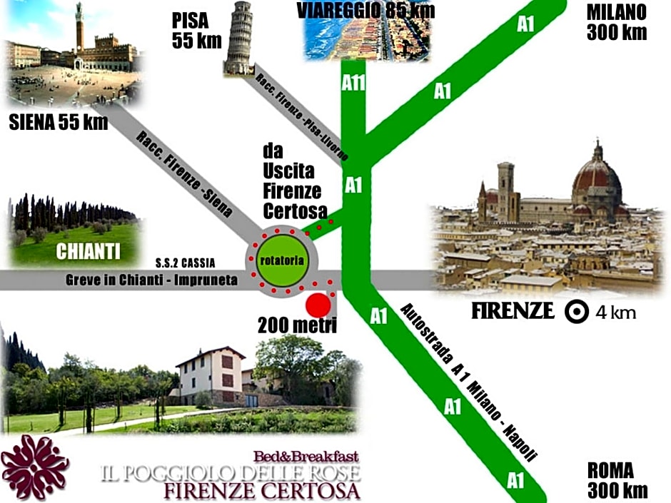 Il Poggiolo Delle Rose Bed&Breakfast