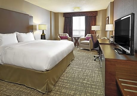 1 King Pullout Couch Hospitality Suite