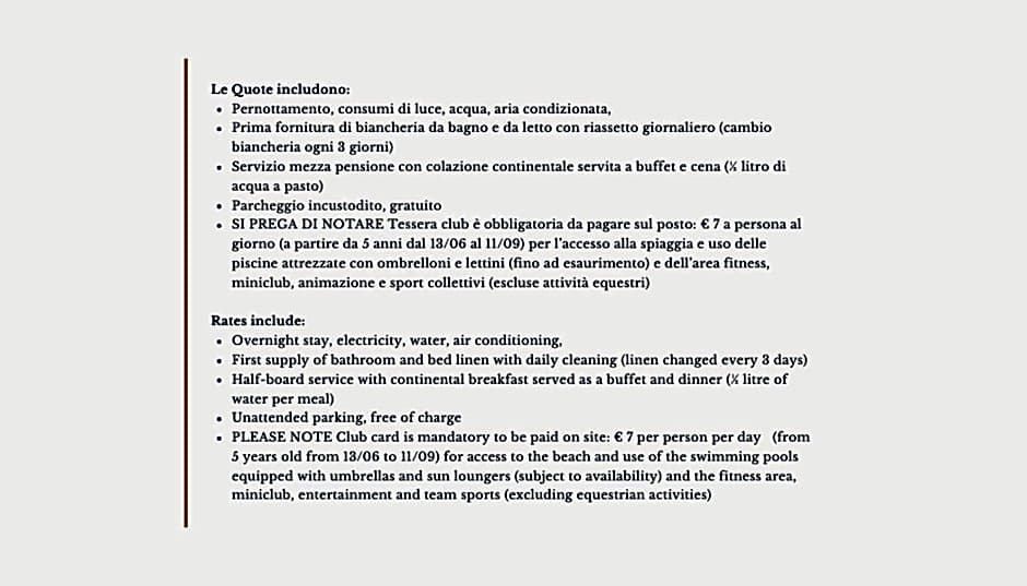 Hotel with swimming-pool in Arborea just 600 meters from the sea