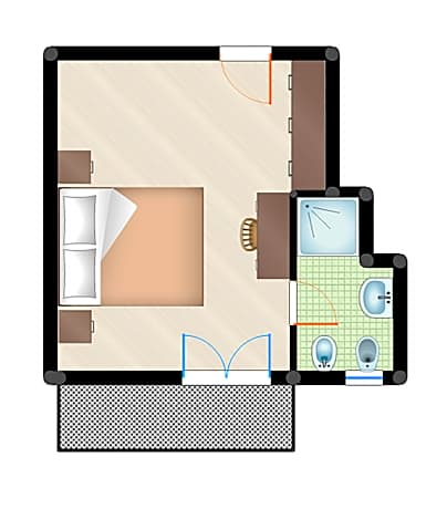 Double or Twin Room with Balcony
