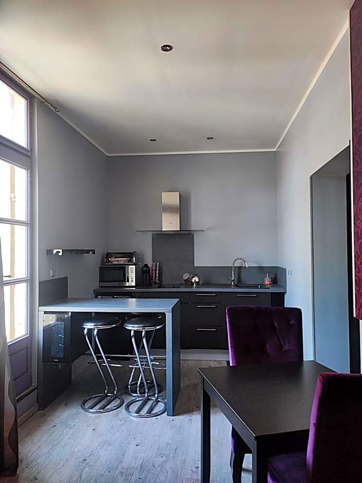 Appartement tout confort avec balnéo et lit king size