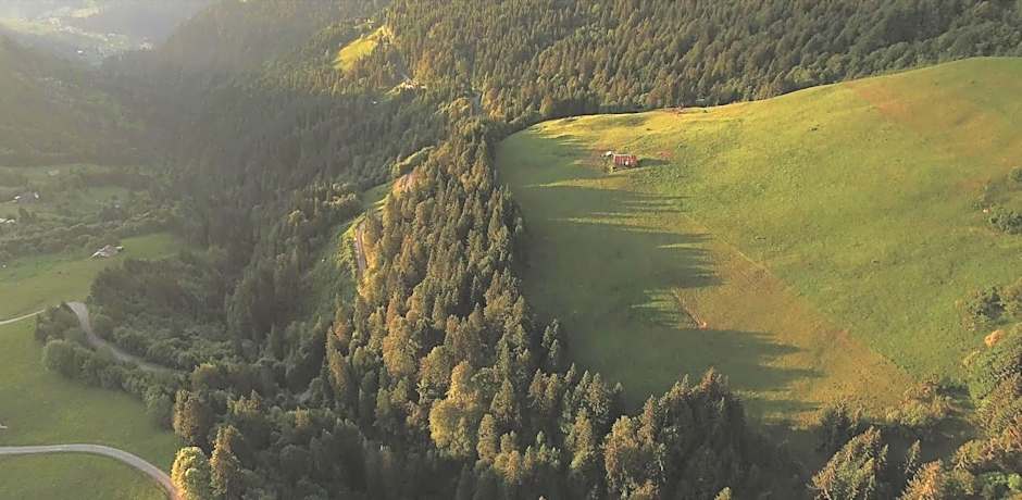 Cabane entre terre et ciel