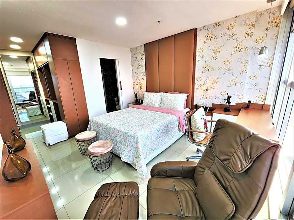 JADE, BLOCO A, APT 1209 , 2 quartos, parque sul, vista livre