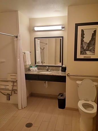 King Room - Hearing Accessible - Roll-in Shower
