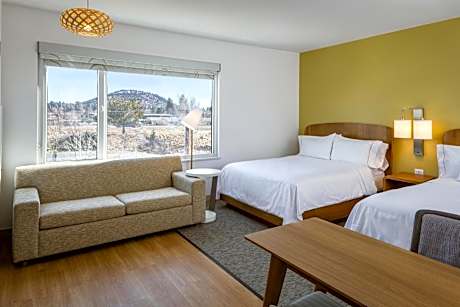 Studio, 2 Queen, Sofa bed, City view