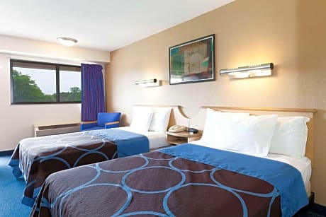 Business Double Room with Two Double Beds - Smoking