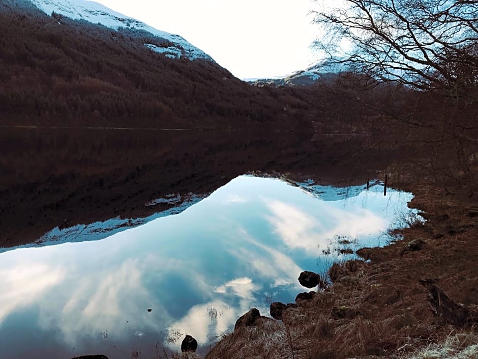 Hillside Log cabin, Ardoch Lodge, Strathyre