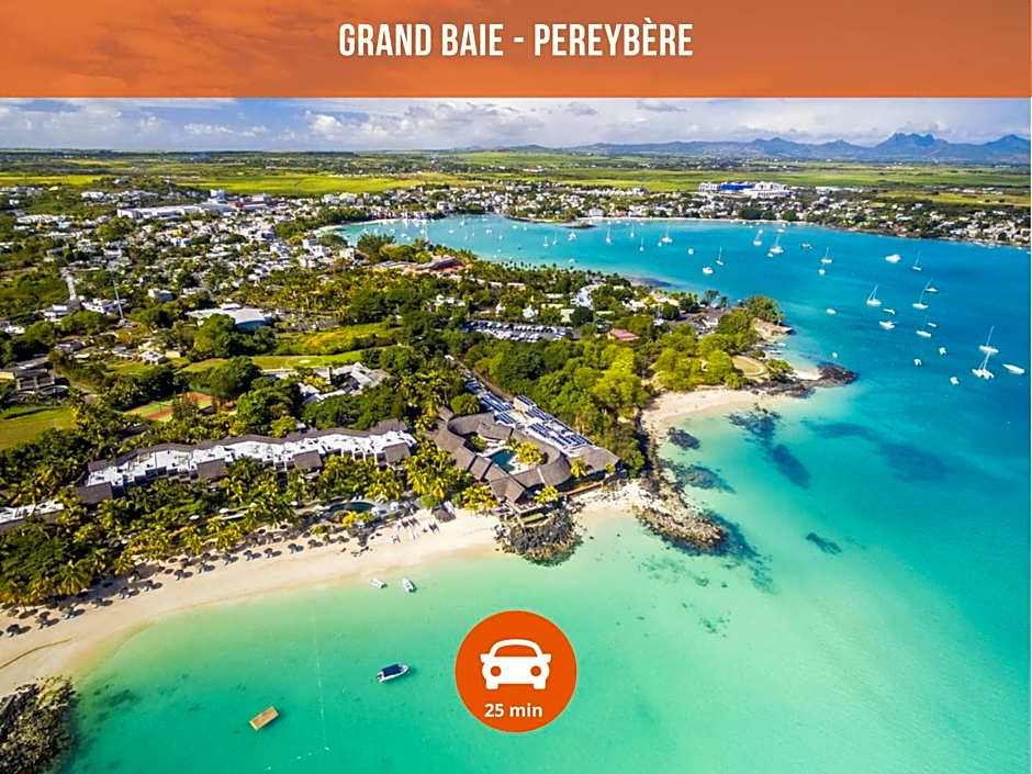 Villa Alizée - Boutique Hôtel Expérience - Idéal Couples & Pros - Piscine - Restaurant - Rooftop bar - Parking privé - 10min Port-Louis - Ambiance Tropical chic & authentique