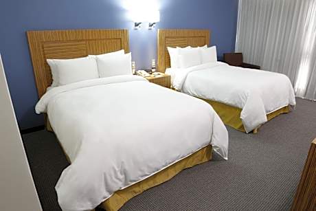 Extended Stay Double Room with Two Double Beds