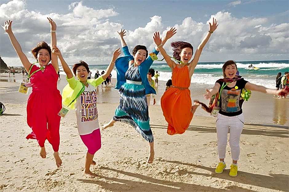 Sandcastles On Currumbin Beach