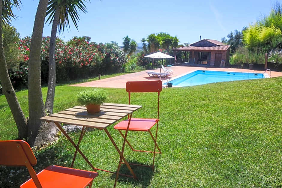 Poolside Wooden House