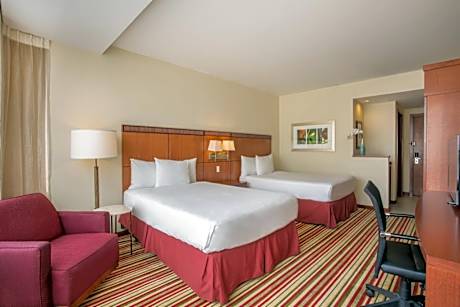 Double two beds