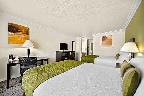 Suite-1 King Bed, Non-Smoking, Sofabed, Desk, Separate Living Area, Private Balcony, Microwave And R