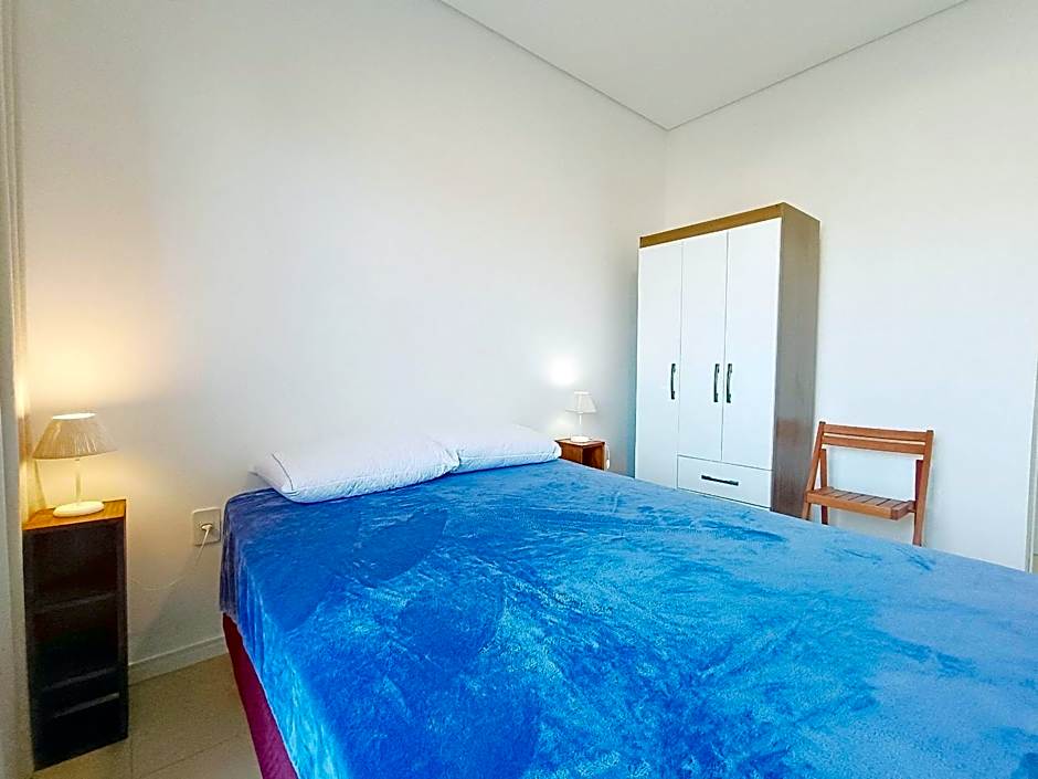 Apartamento Santinho, churrasqueira e ar - INE103