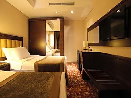 Two Bed Rooms Family Suite with balcony