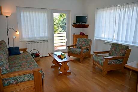 Three-Bedroom Apartment with Private Garden